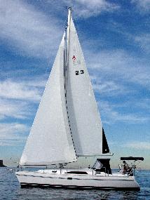 Catalina 355 Test Sail - Port Side